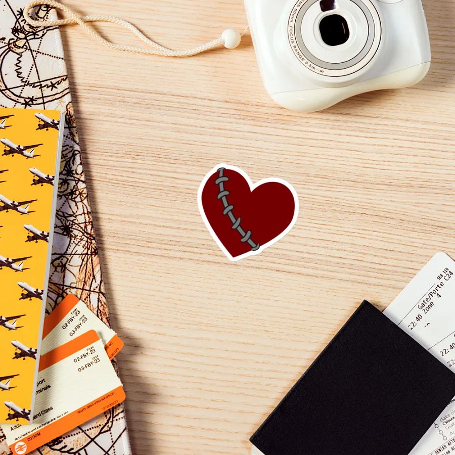 Stitched Heart Magnet product image (9)