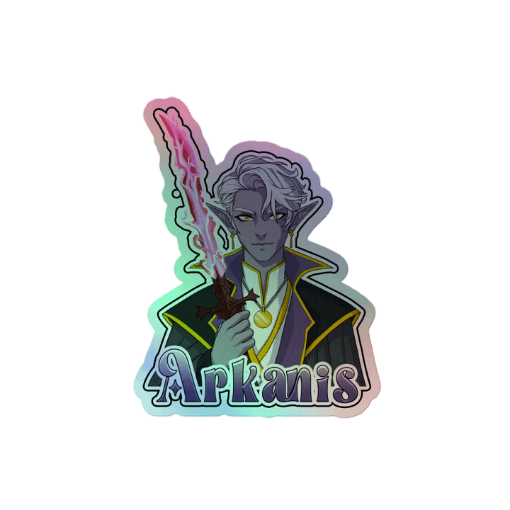 Arkanis - Holo sticker product image (2)