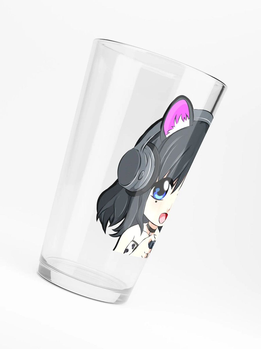 Panda Gothic gamer emote glass product image (6)