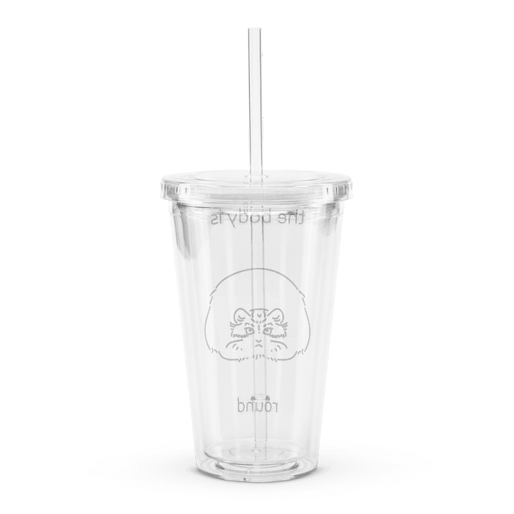 The Body Is Round - Transparent Cup & Straw product image (2)