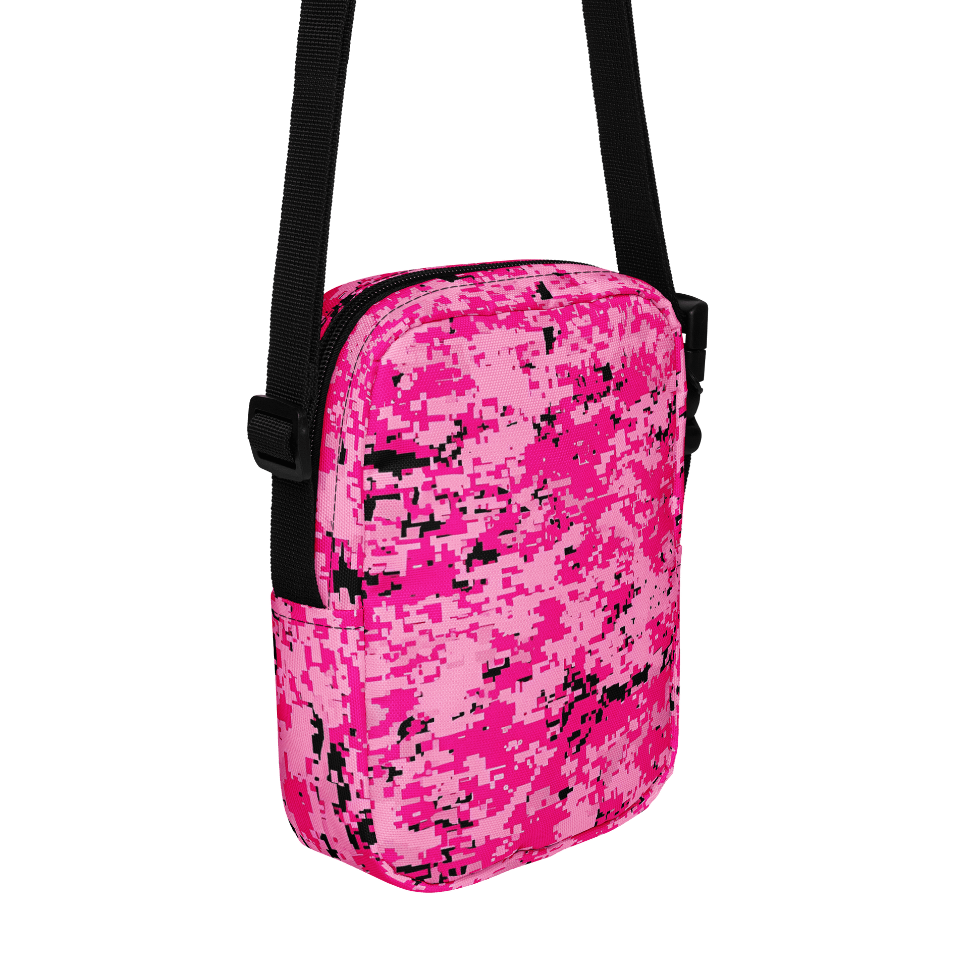 Pink Pixel Camo Crossbody Bag product image (3)