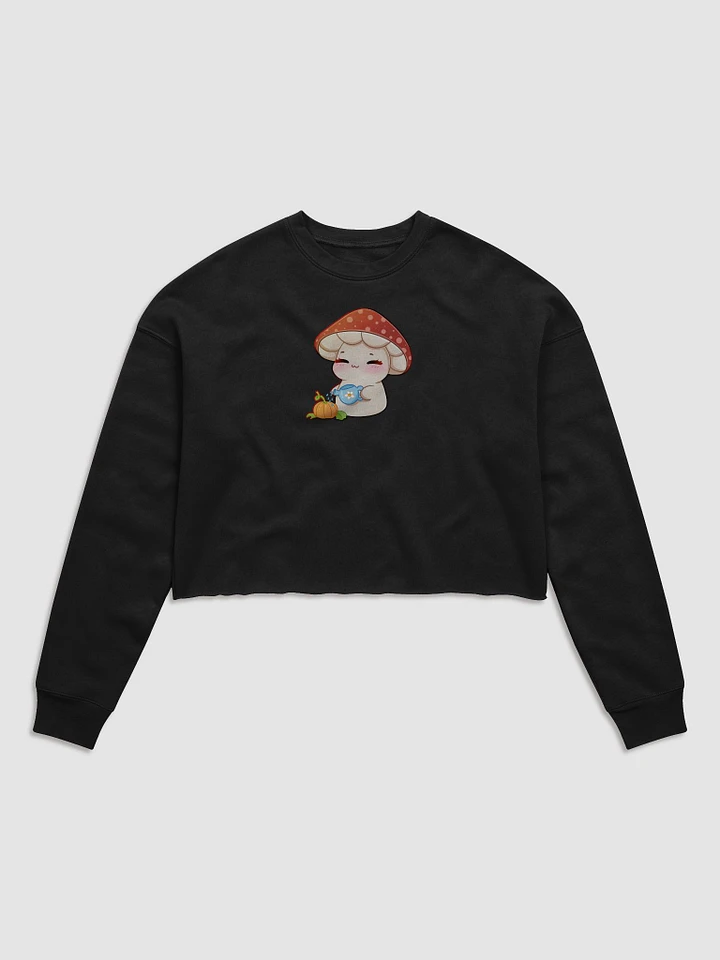 Garden Mushie Cropped Sweatshirt product image (2)