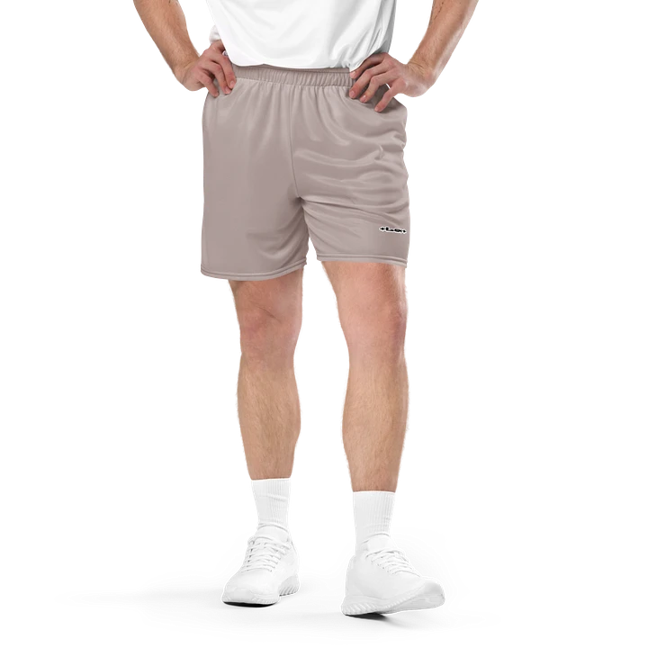 ECLIPSE- LUXURY BEIGE Unisex Mesh Shorts product image (1)