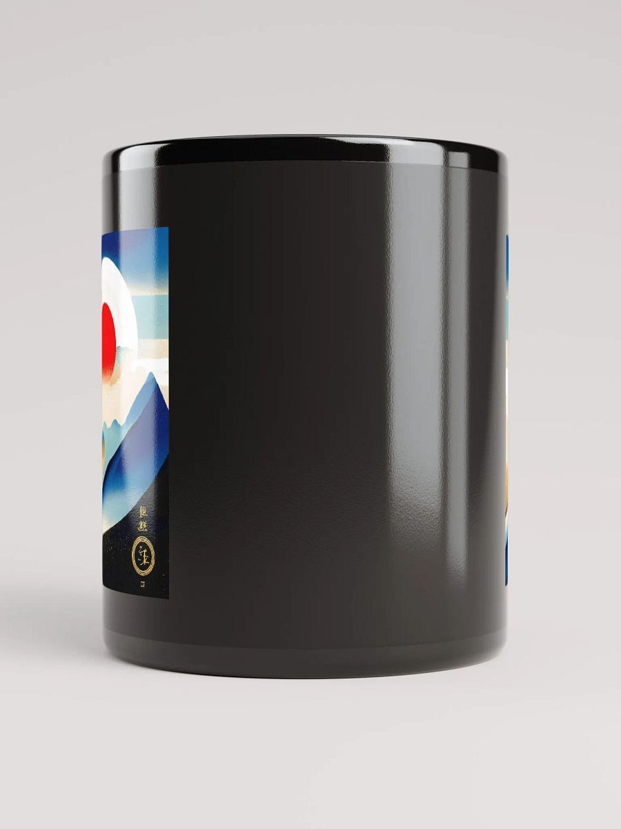 Geometric abstract art in Japanese style (front & back) product image (5)