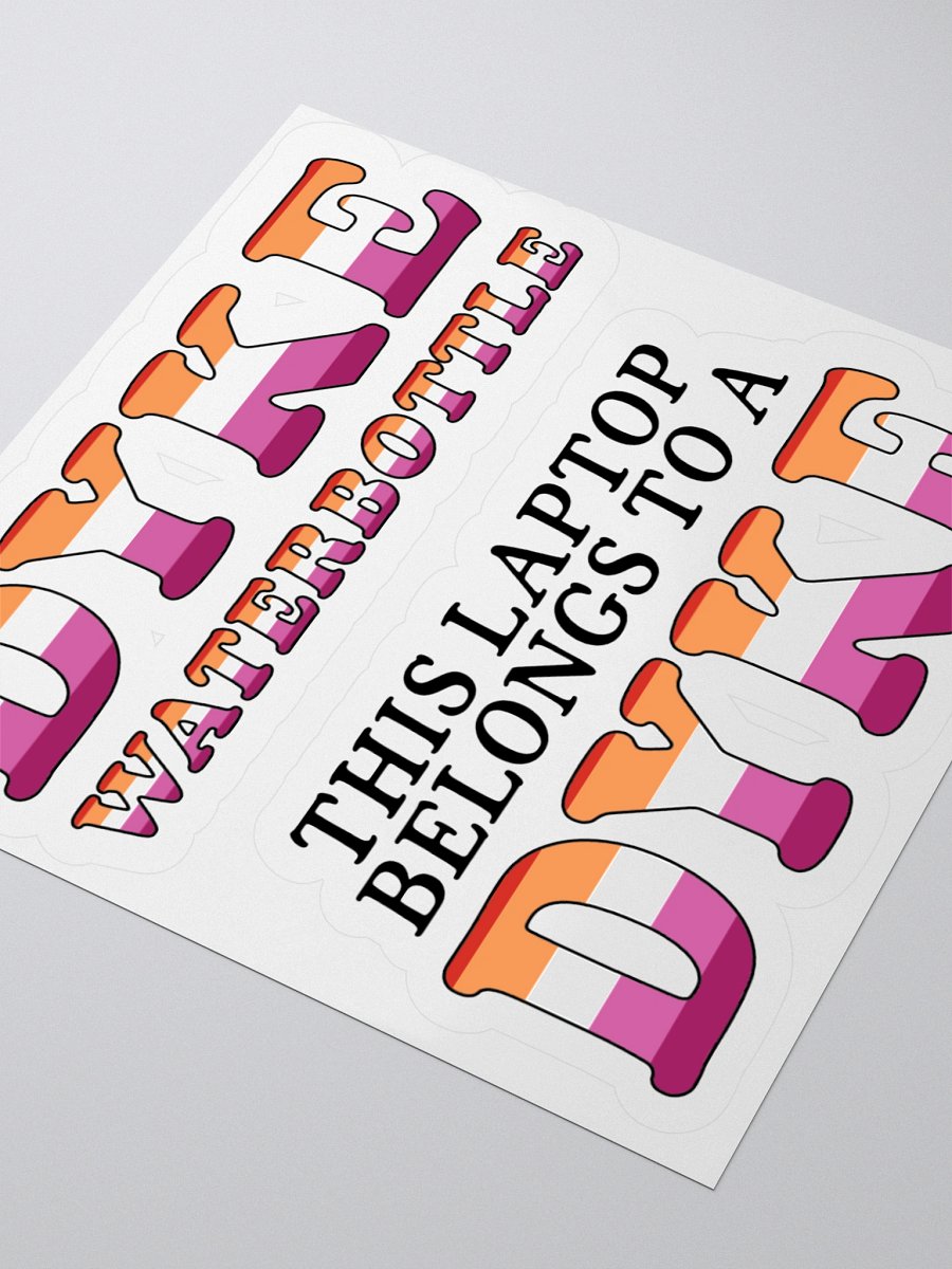 DYKE PROPERTY STICKERS product image (7)