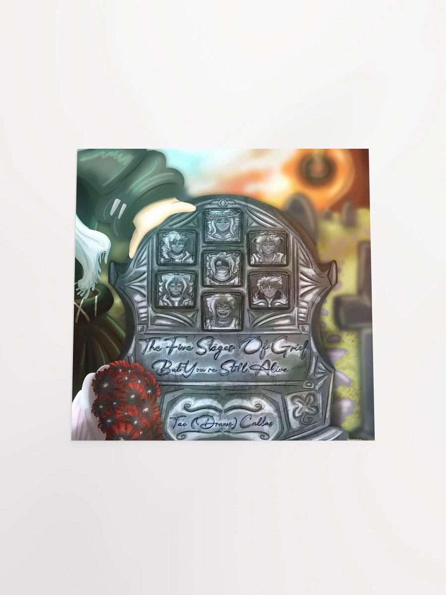 THE FIVE STAGES OF GRIEF BUT YOU'RE STILL ALIVE: The Album Cover product image (18)