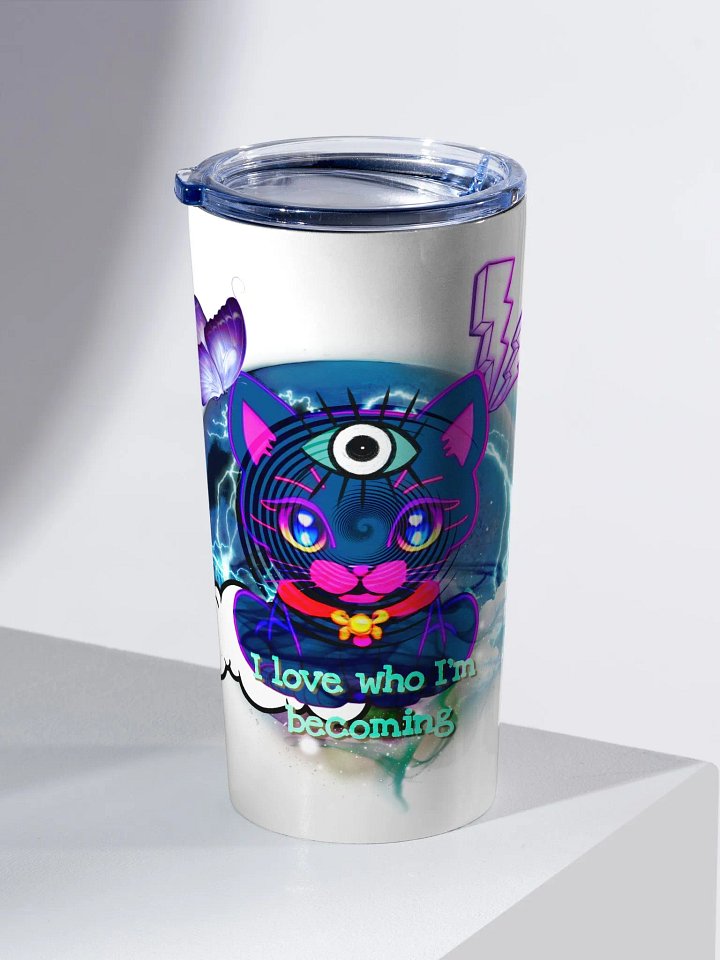 I love who I'm becoming (20oz Stainless Steel Tumbler) product image (2)