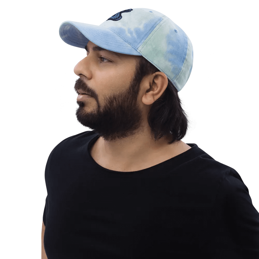 Snek Tie Dye Cap - cloud product image (10)