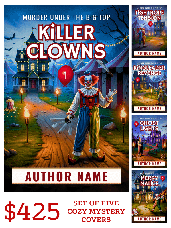 Murder Under the Big Top – 5 Cozy Mystery Cover Bundle product image (1)