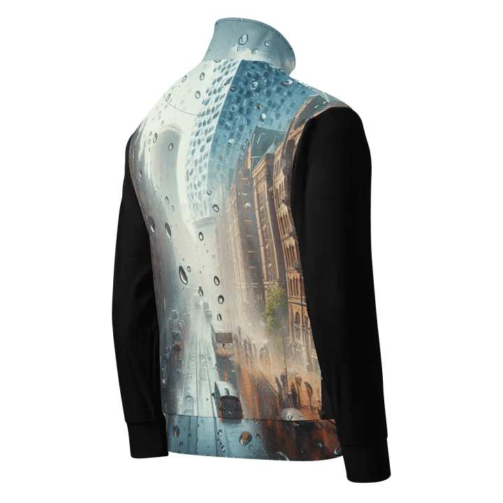 Urban Rainstorm Recycled Track Jacket | Ai Design product image (2)