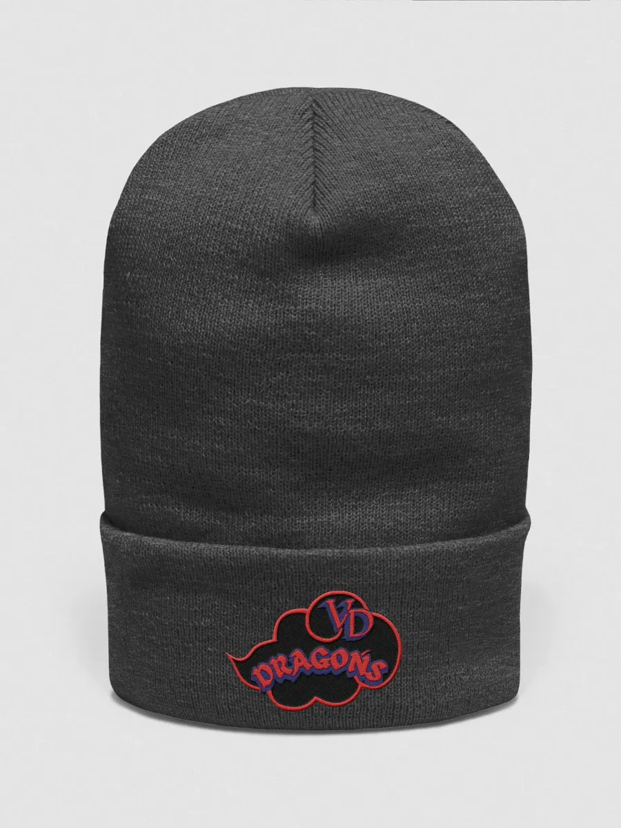 valerian dragons blackXred beanie product image (1)