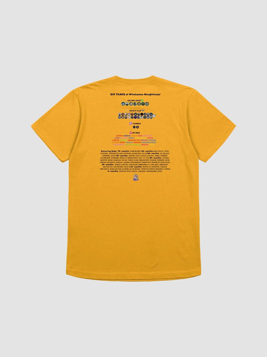 6 Years Commemorative T-Shirt! product image (8)
