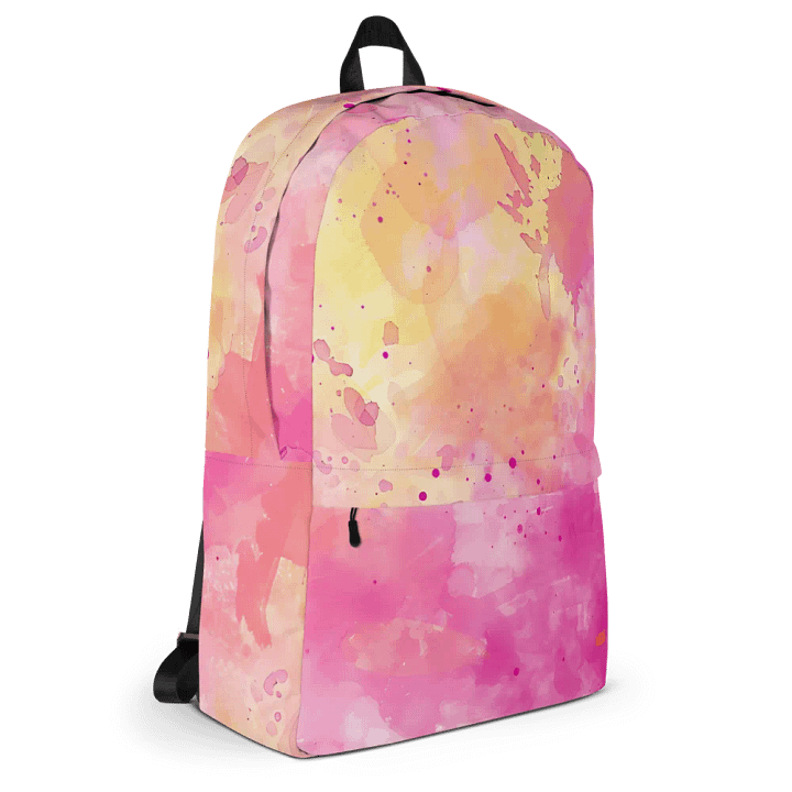 Watercolour Splatter All-Over Backpack product image (1)