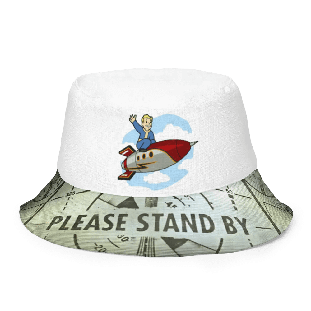 Fallout 76 Please Stand By Reversable Hat product image (2)