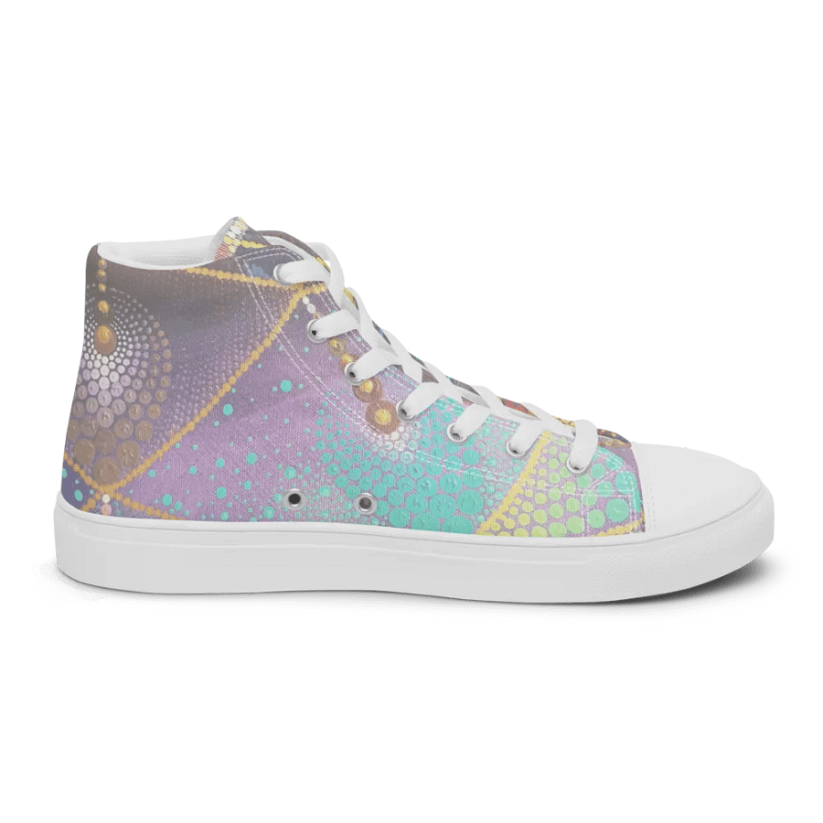 Sanatana Mandala pastell High Top Canvas product image (5)