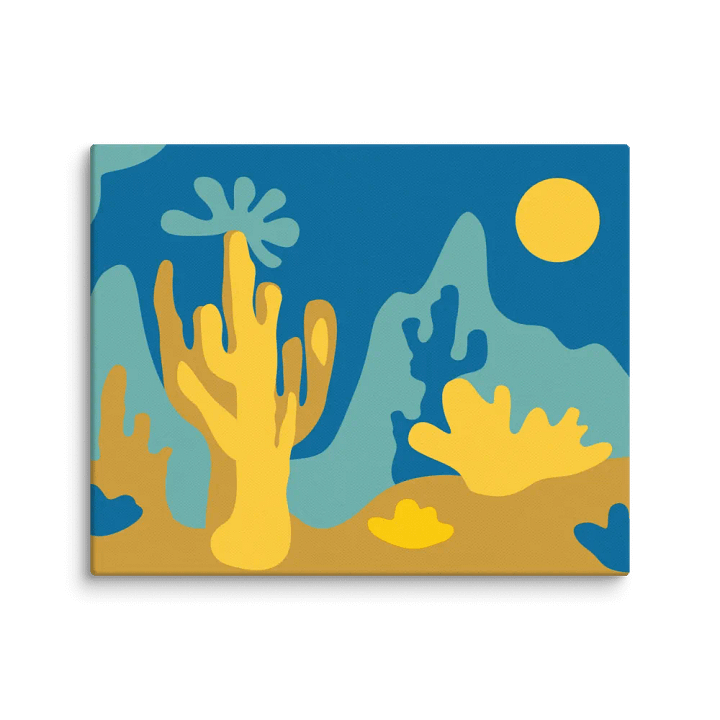 Blank Canvas: Unleash Your Artistic Vision - Abstract Landscape No. 6 product image (1)