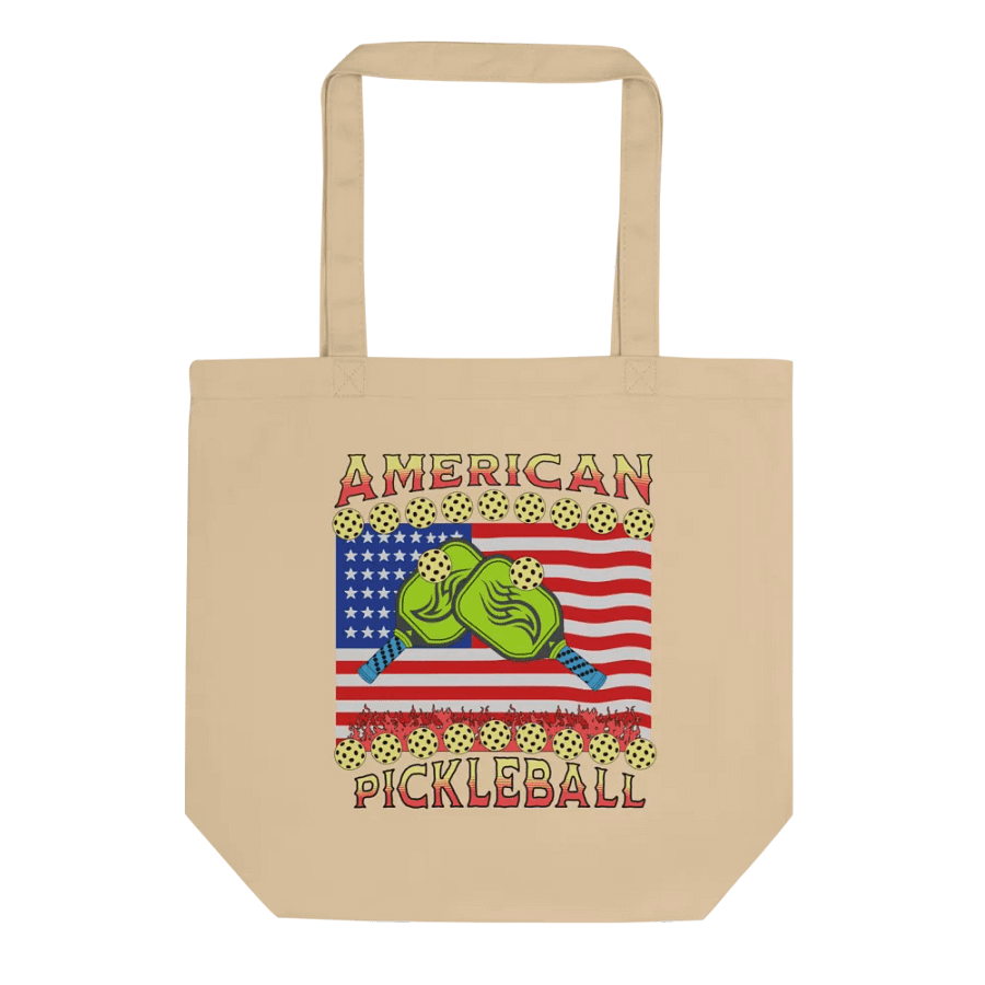 American Pickleball Eco-Friendly Tote Bag product image (1)