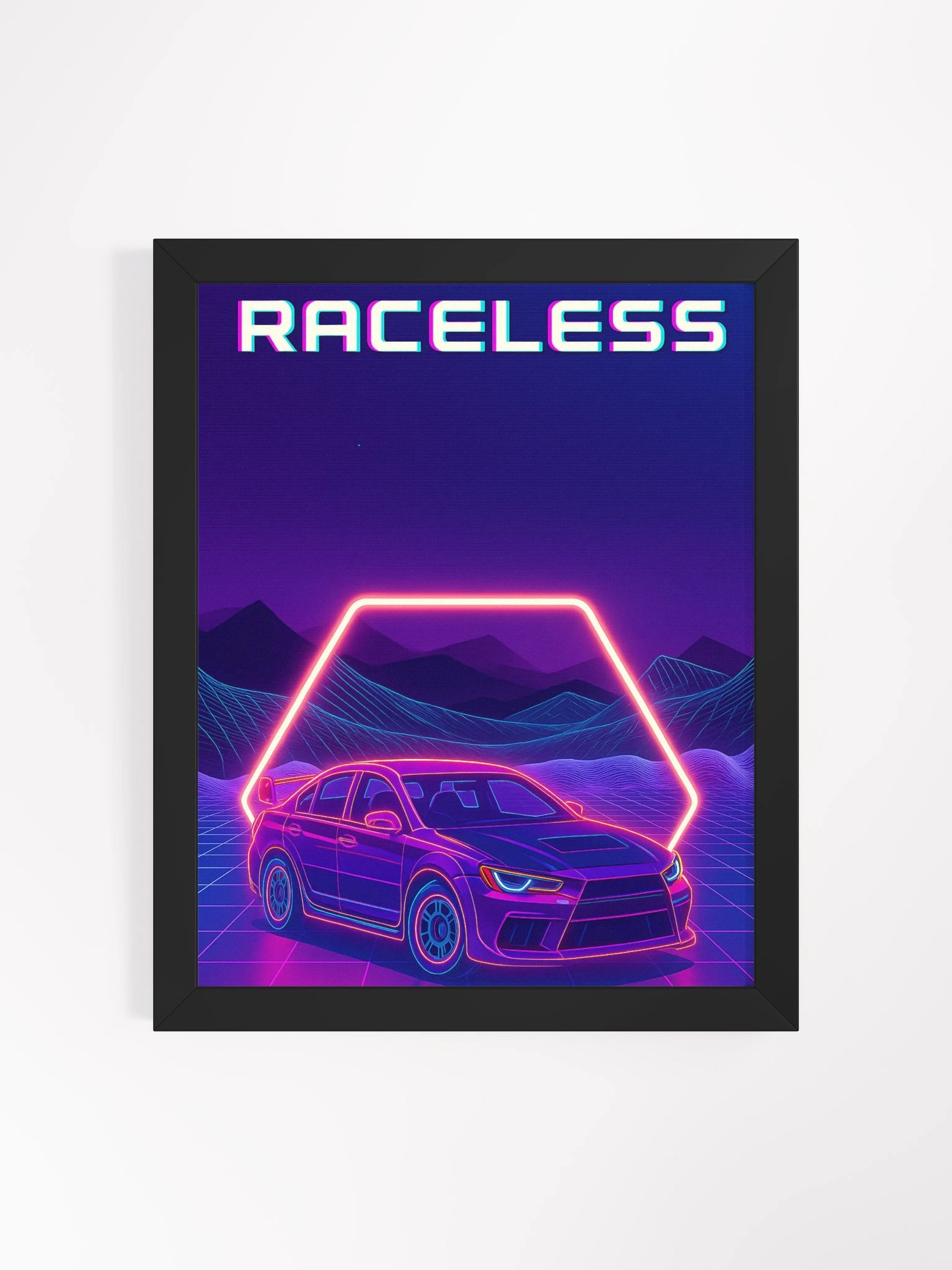 Racewave Premium Framed Poster product image (1)