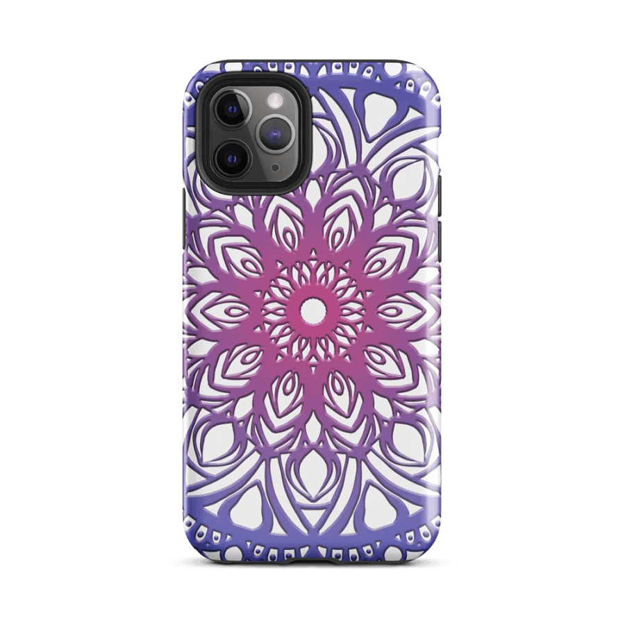 Purple blue mandala Phone case product image (5)