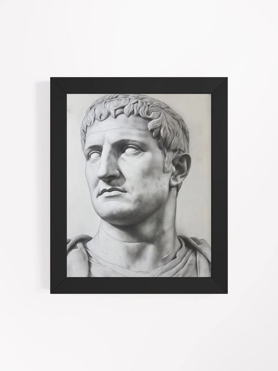 Imperial Resilience: The Regal Bust of Emperor Trajan product image (3)