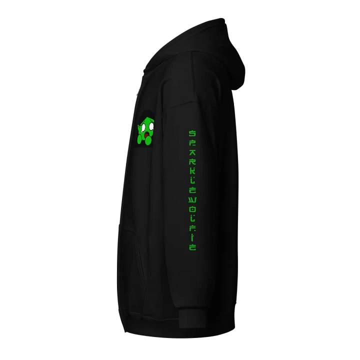 Scared Gremlin Zip-Up Hoodie product image (2)