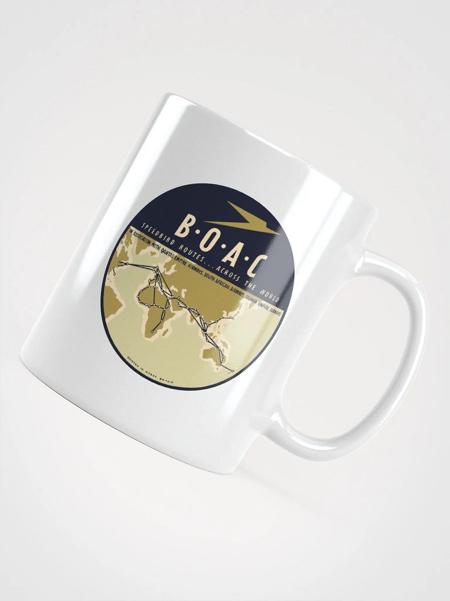 BOAC Speedbird Routes Across The World - Mug product image (11)