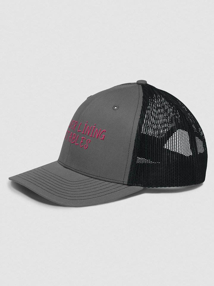 Pink Silver Lining Trucker Snapback product image (2)