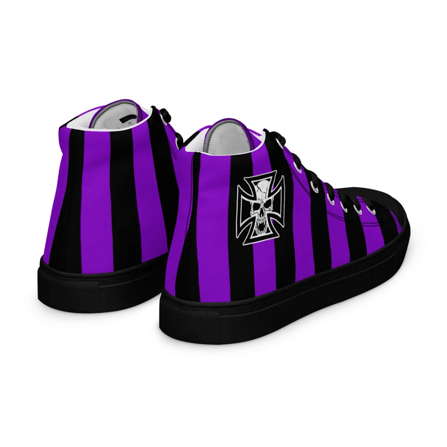 Maltese cross and skull mens high tops product image (8)