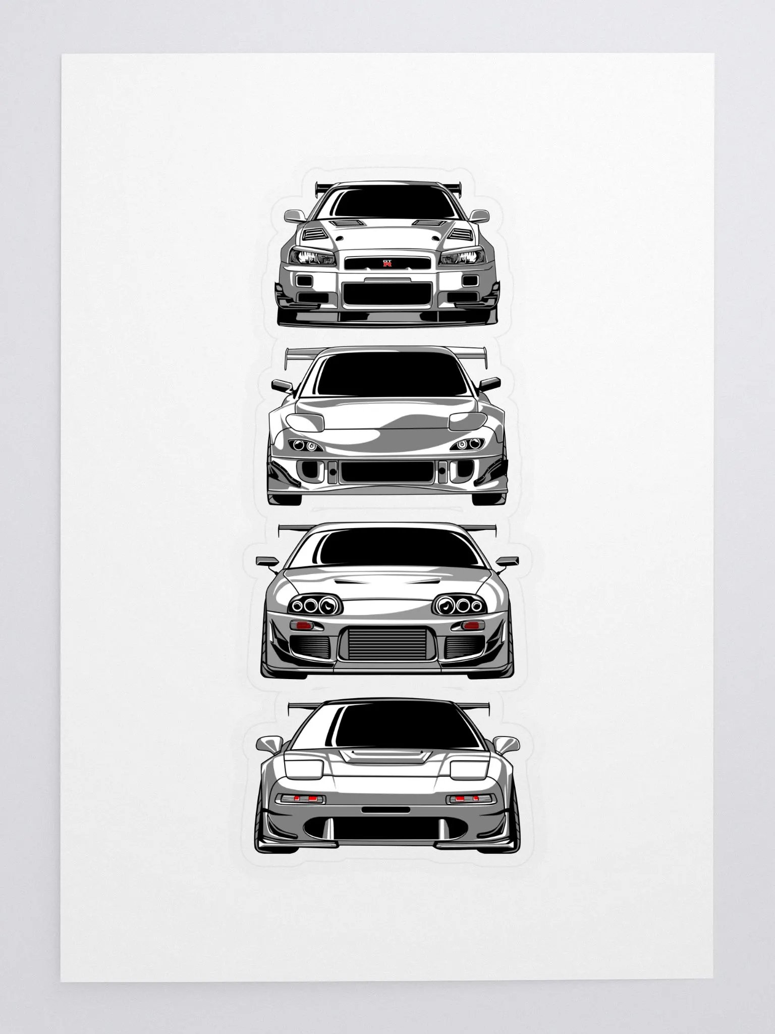 JDM legends Sticker product image (3)