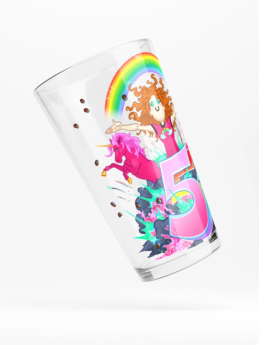 LadyAm5Years Pint Glass product image (4)