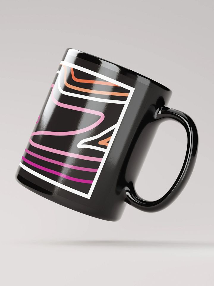 Topographic Pride Lesbian Mug product image (3)
