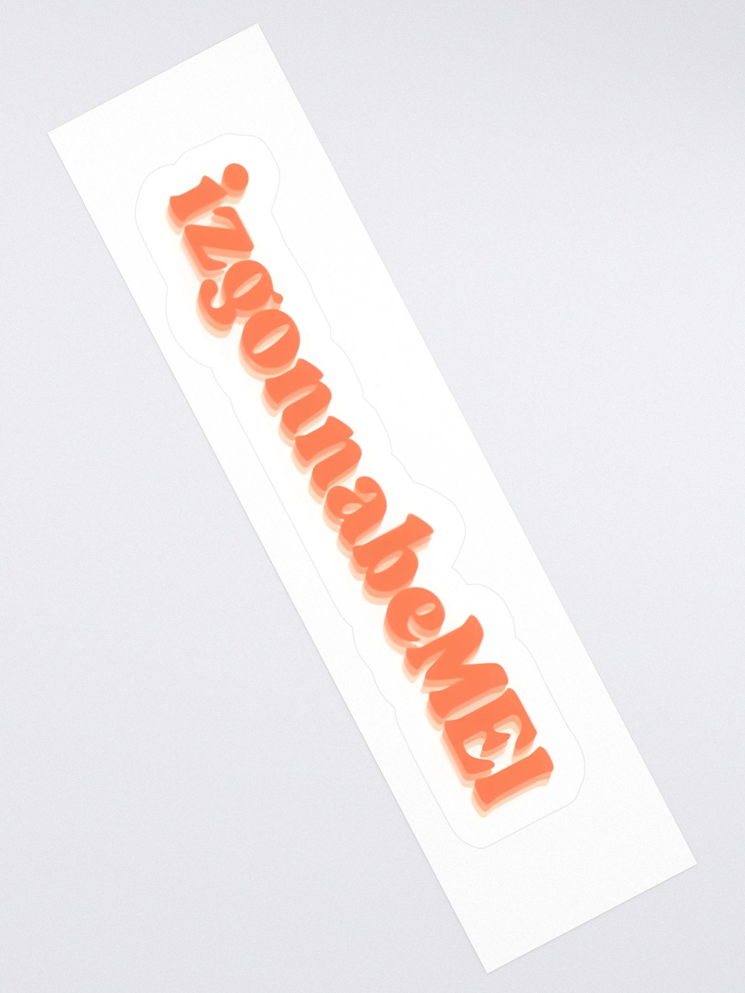 Logo Kiss Cut Stickers product image (2)