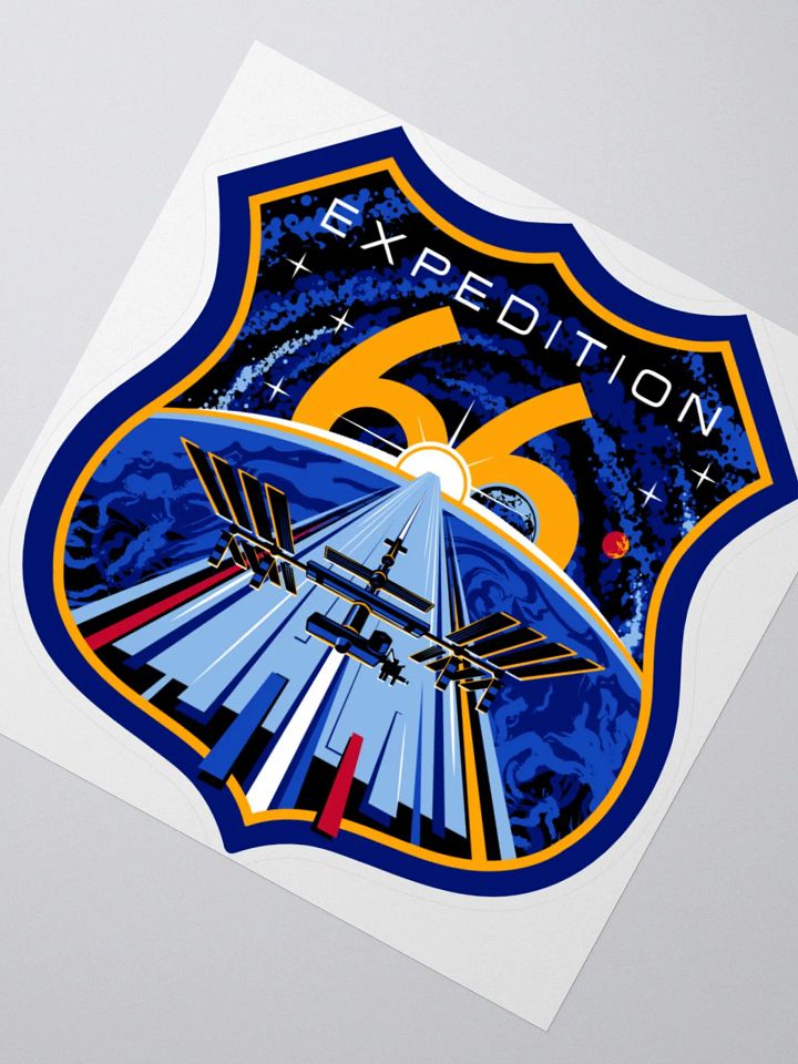 ISS 66 MISSION STICKERS product image (2)