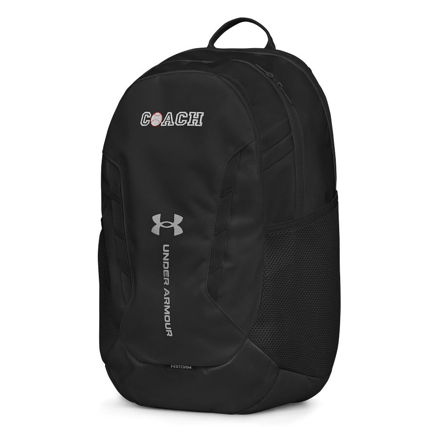 Embroidered Baseball Coach Under Armour® Water-Resistant Backpack product image (4)