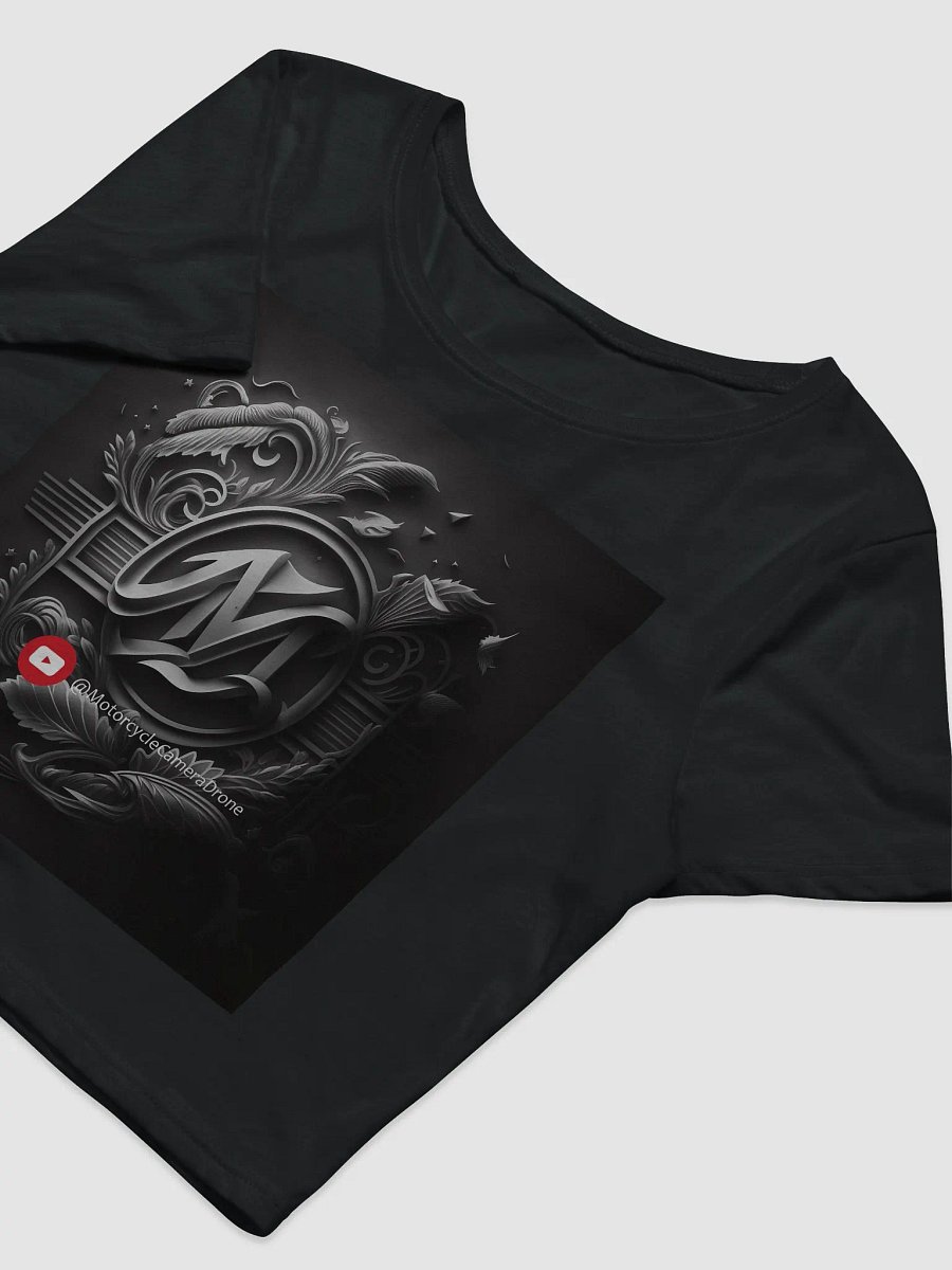 Monogram Metallic Crop Tee product image (5)