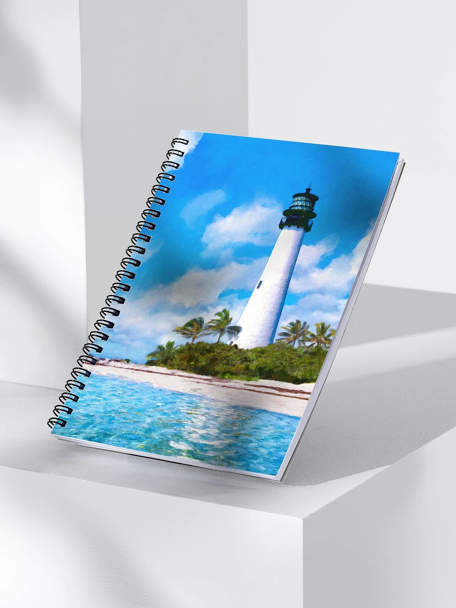 Cape Florida Lighthouse Spiral Notebook product image (3)