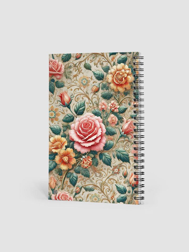 Royal Floral Spiral Notebook product image (2)