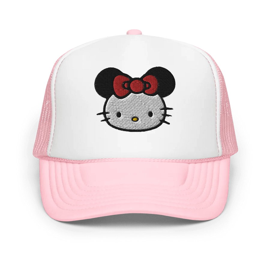 Hello Kitty x Minnie Trucker Hat (Red Bow) product image (1)
