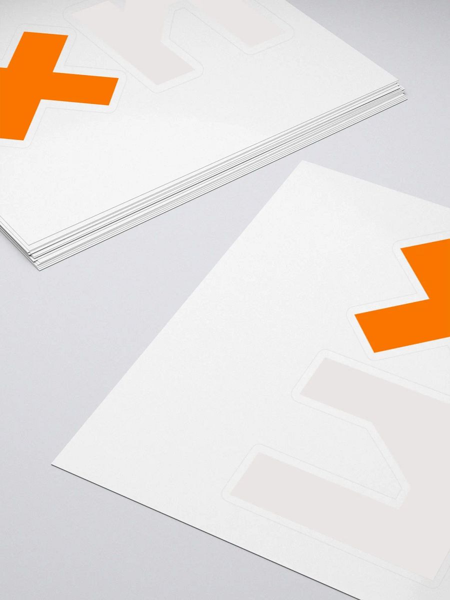 "UX" Logo Sticker product image (4)