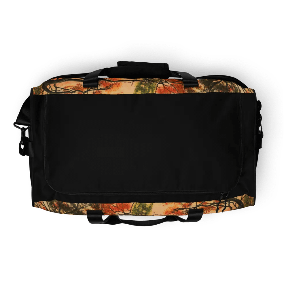 Swan in Autumn Print Duffle Bag product image (8)