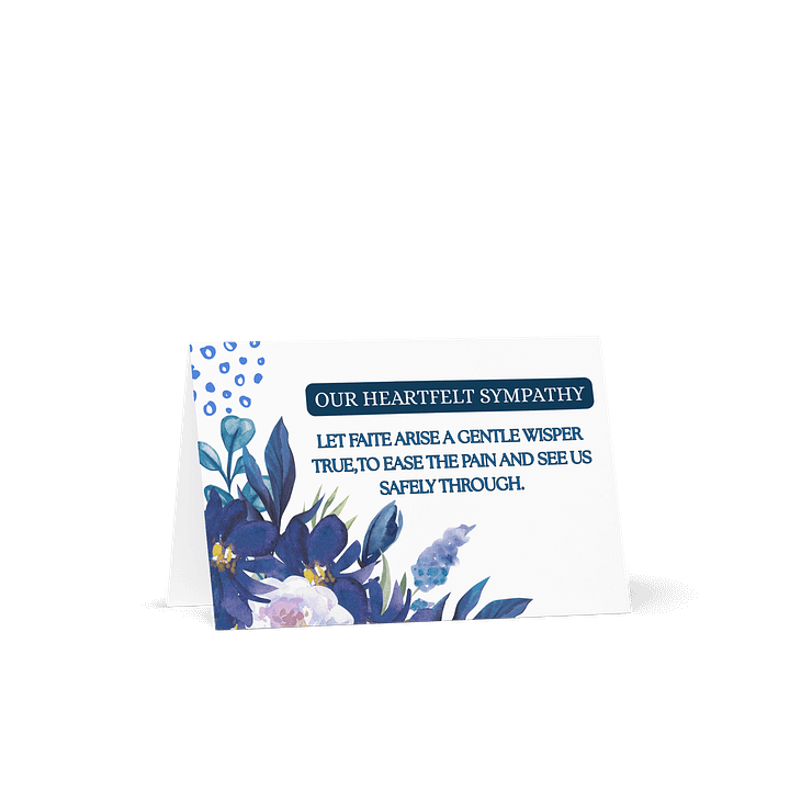 Our Heartfelt Sympathy card product image (1)