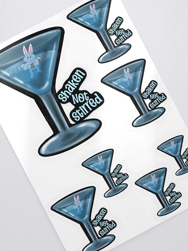 Shaken not Stirred 7Stickers product image (1)