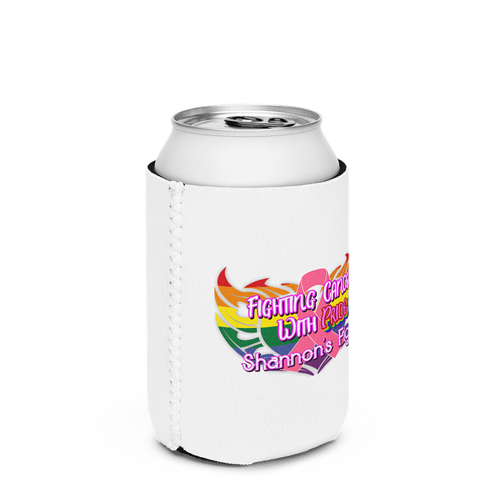 Fighting Cancer w/ Pride - Coozie product image (2)