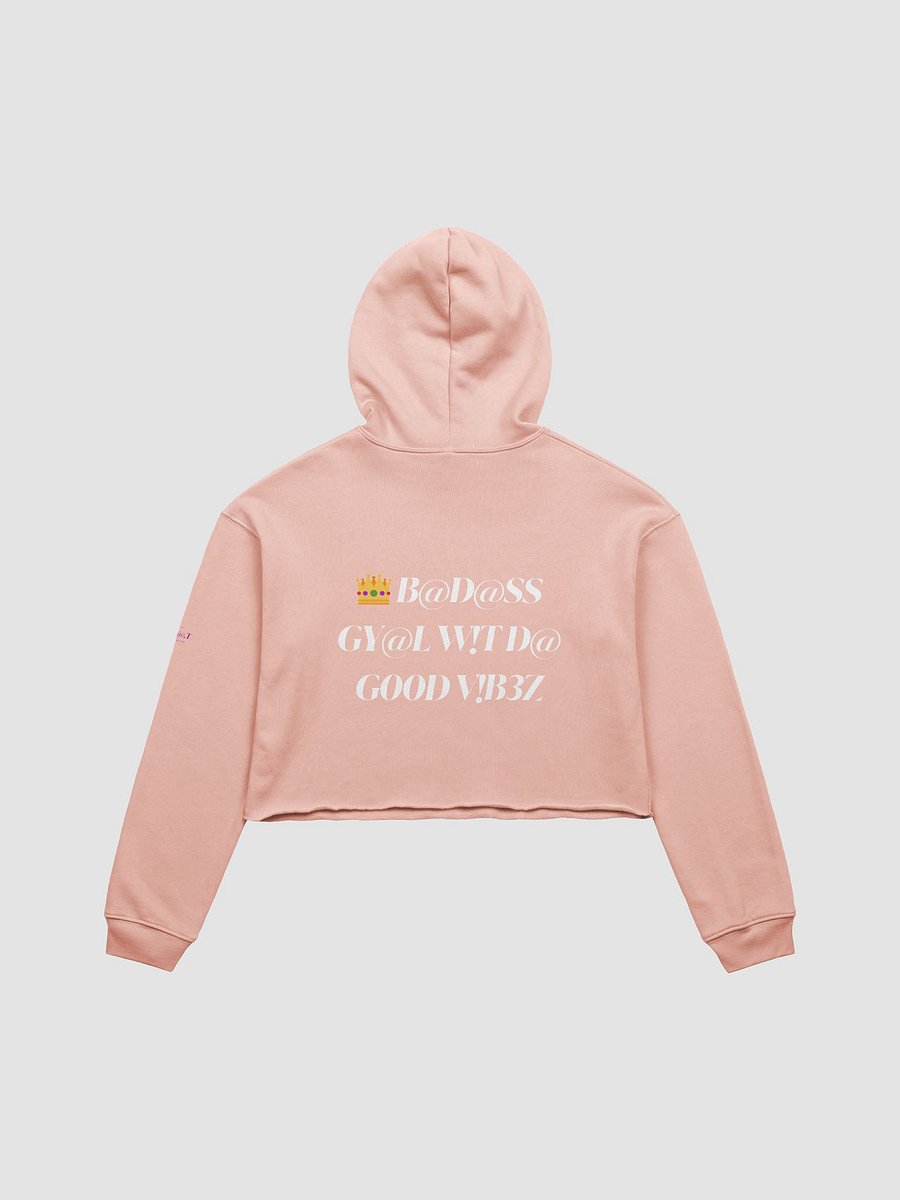 $.T.@.T B@D GY@L V!B3$ Crop Hoodie product image (24)