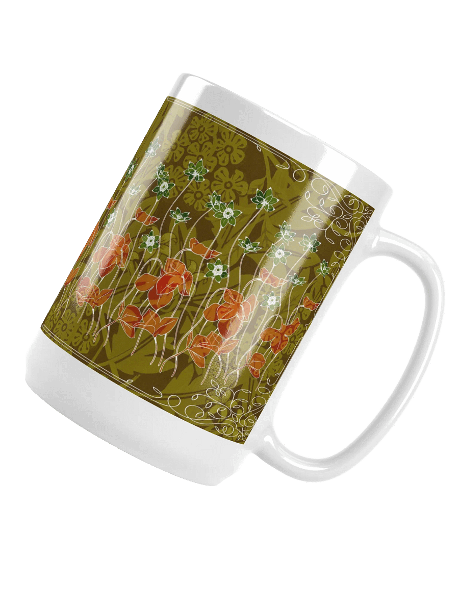 Swirling Floral Elegance Mug product image (4)