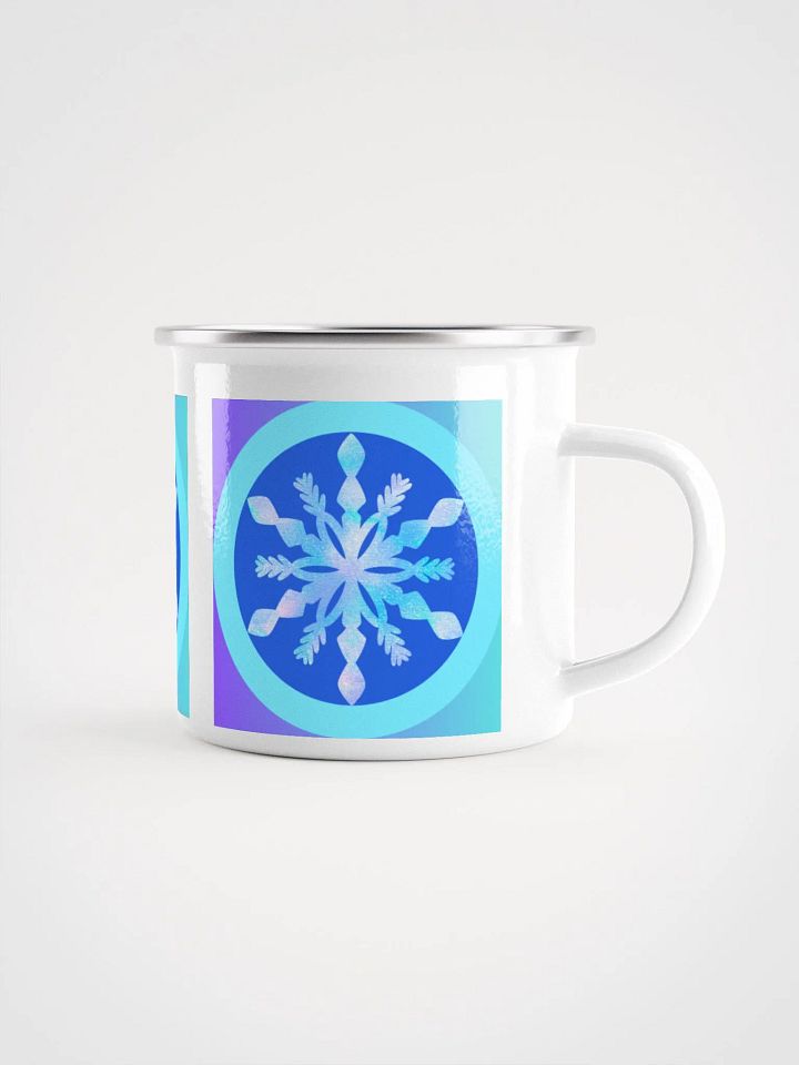 snowflake Enamel Mug product image (1)