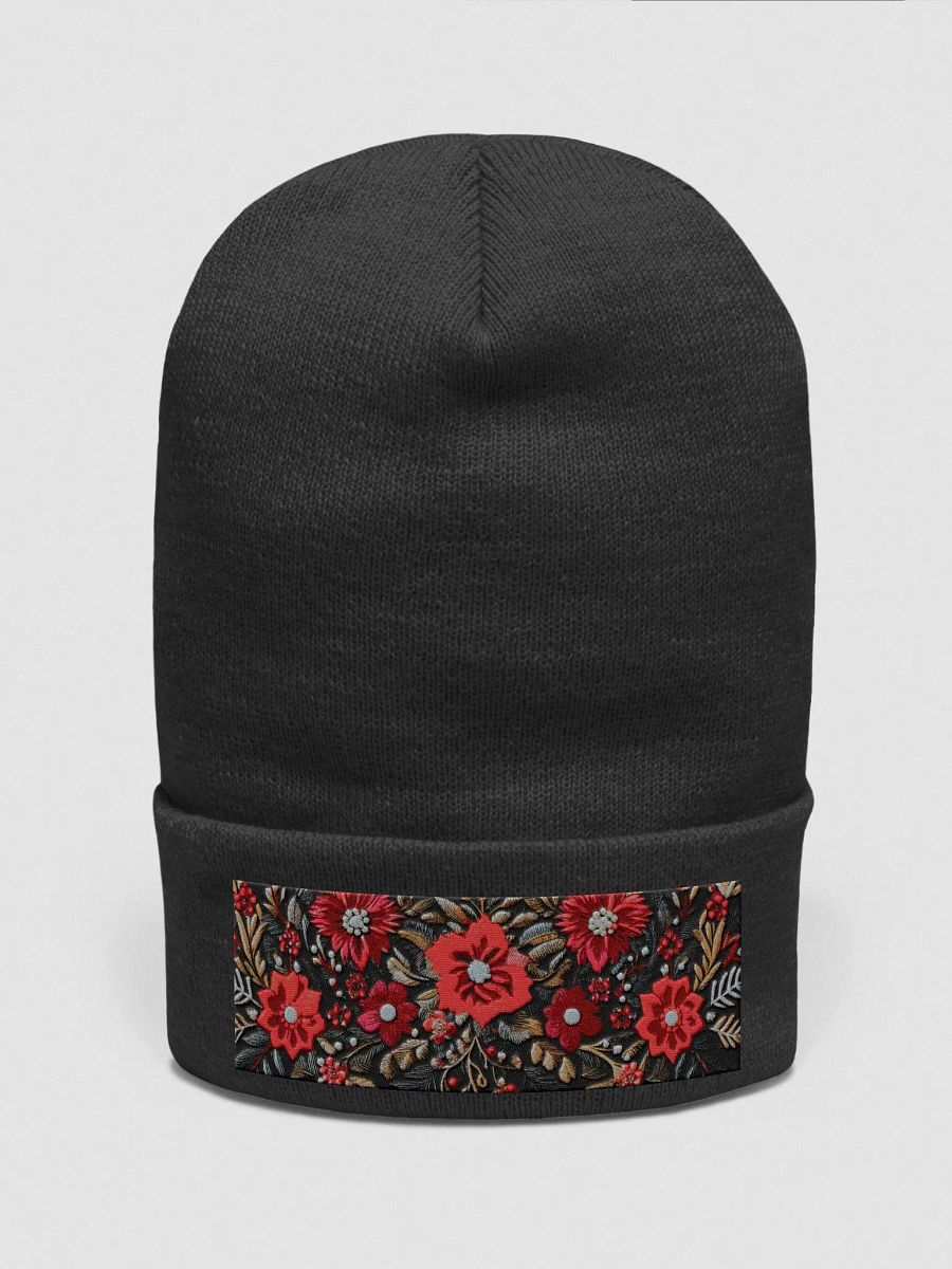 Ornate Floral Elegance Beanie product image (1)