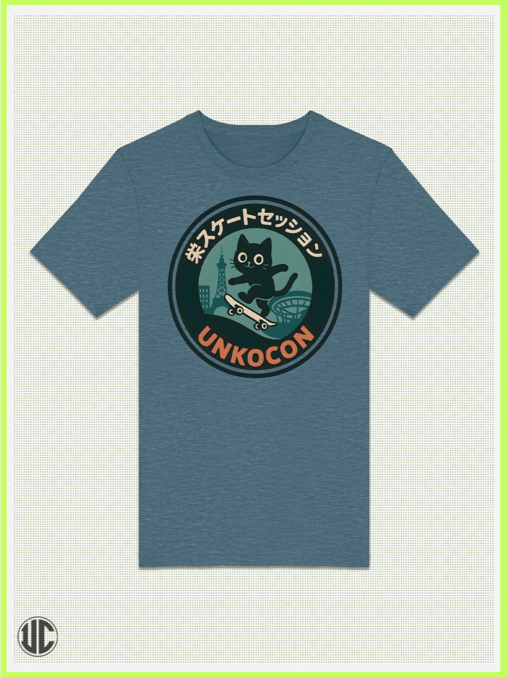 Sakae Skate Session – UnkoCon Graphic T-Shirt product image (1)