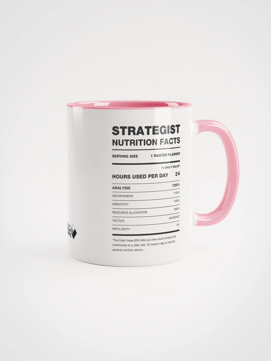 STRATEGIST Nutrition Facts Ceramic Mug product image (2)