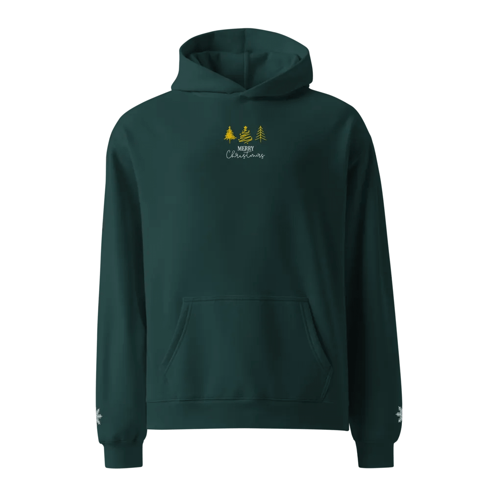 Merry Christmas Tree Unisex Hoodie product image (5)